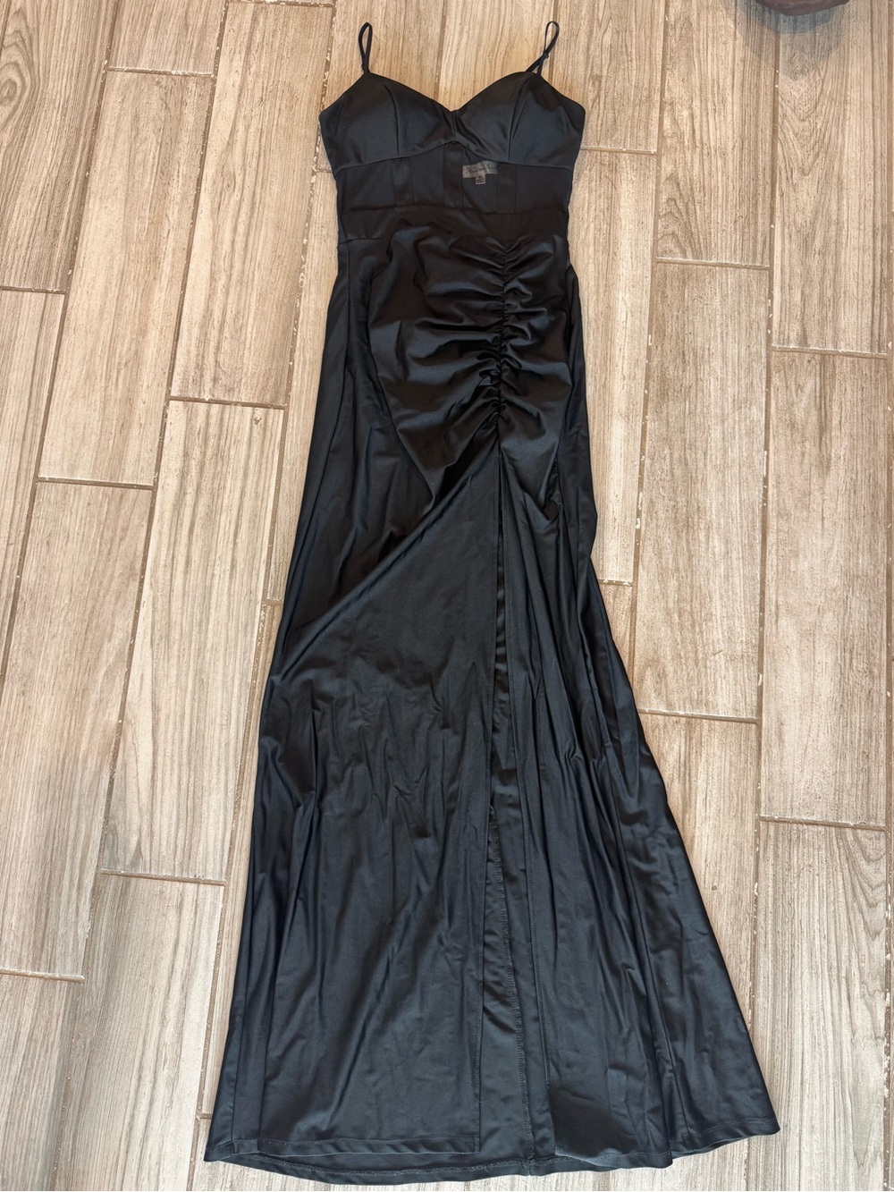 Honey and Beau Black Formal Maxi Dress